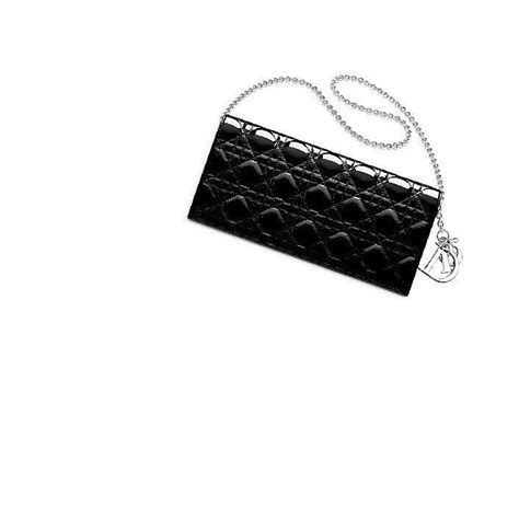 christian Dior silver clutch